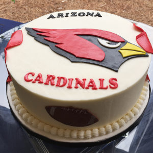 Simple Cardinals cake
