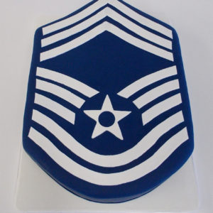 Promotion cake for Air Force enlisted